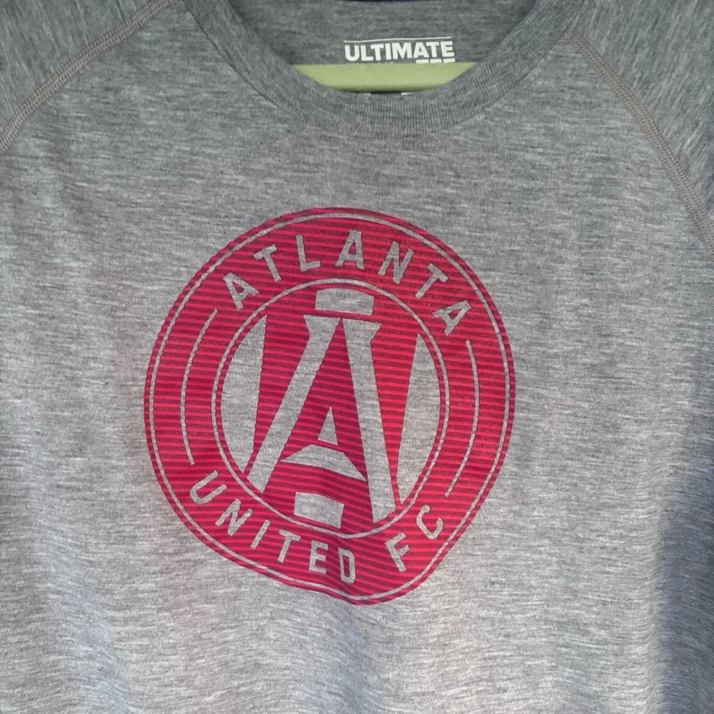 Adidas Gray and Red‎ Short Sleeve Tees
